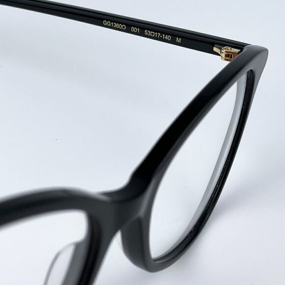 SALE! NEW Gucci GG1360O 001 Black Square Women Eyeglasses main image 5